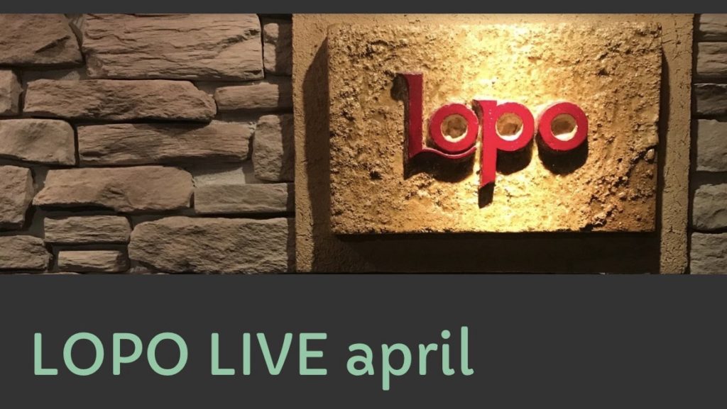 LIVE SCHEDULE april